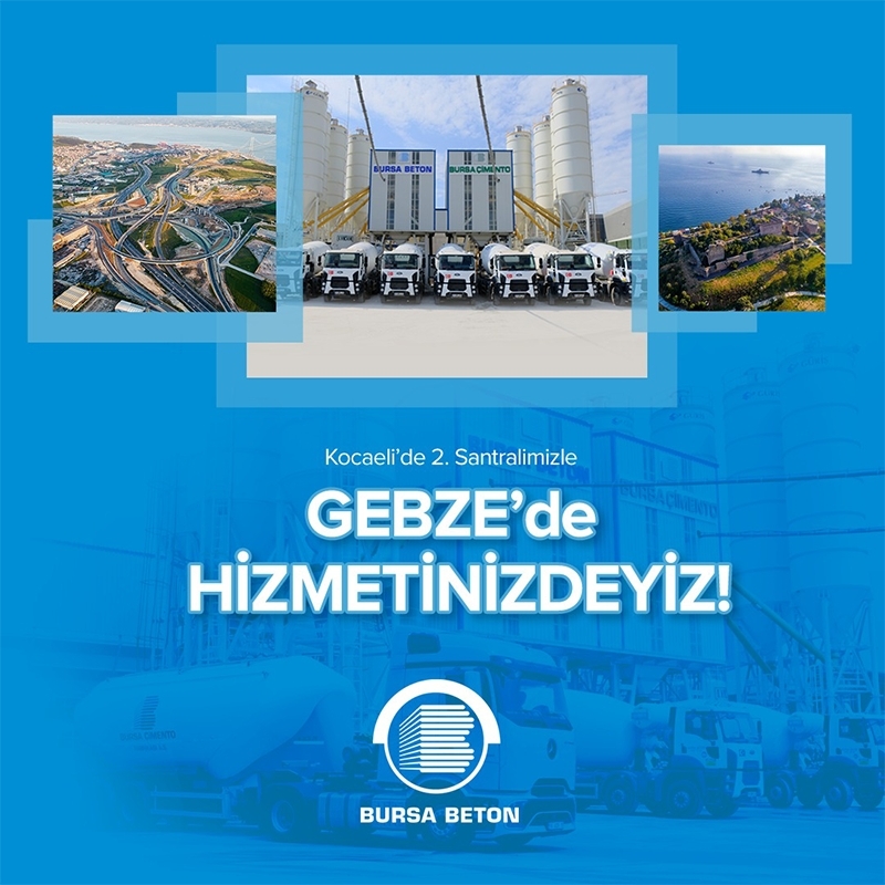 Gebze Tesisimiz İle Hizmetinizdeyiz!